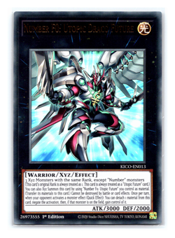 Number F0: Utopic Draco Future - KICO-EN013 - Ultra Rare - 1st Edition - Yugioh - Image 1