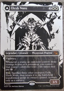 Elesh Norn (Mythic Rare-Showcase) #292 March of the Machine [MTG] [Near Mint] - Image 1