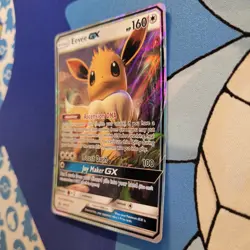 Eevee GX SM176 Black Star Promo Holo Pokemon TCG Card - Image 3