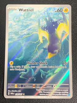 Wattrel 178/167 Twilight Masquerade Illustration Rare Pokemon TCG Card NM - Image 1