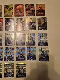 Star Wars Unlimited TCG Secrets of Power Complete Prestige FOIL set of 43 cards - Image 3