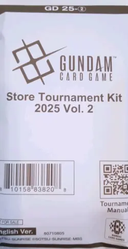 Gundam Card Game Store Tournament Kit 2 - New & Sealed - Image 1