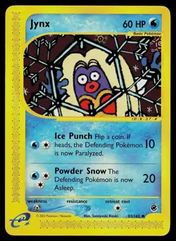 Pokemon Card - Jynx Expedition 83/165 Non Holo - Image 1