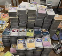 NM/LP 500 Pokemon Bulk Card Lot | 50 Holos/Reverse Holos. 2 EX, V, GX! - Image 1