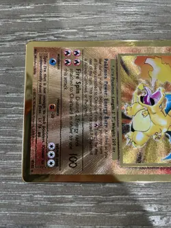 Charizard #4 Pokemon Celebrations Metal Gold Card Ultra Premium Collection - Image 4