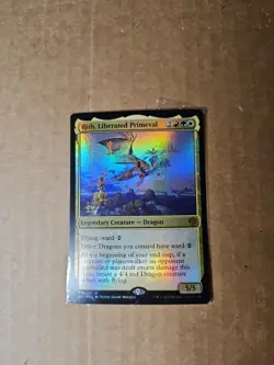 Rith Liberated Primeval Pre Release Promo Card MTG Magic - Image 1