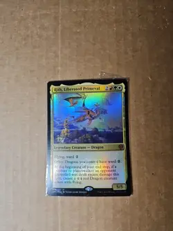 Rith Liberated Primeval Pre Release Promo Card MTG Magic - Image 3