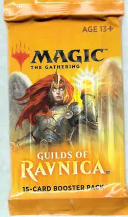 Magic "Guilds of Ravnica" 15-Card Sealed Booster Pack X3 - Image 1