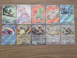 Pokemon TCG Surging Sparks EX LOT of 10 Cards - Image 1