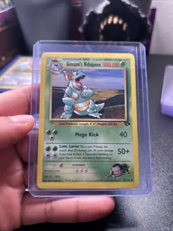 Pokemon TCG: Gym Challenge Giovanni's Nidoqueen #23/132 Regular Rare Card - Image 1