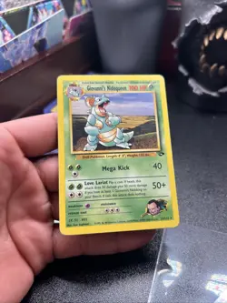 Pokemon TCG: Gym Challenge Giovanni's Nidoqueen #23/132 Regular Rare Card - Image 2