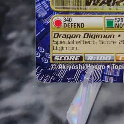 WarGreymon BO-148 Gold Foil Digimon Digi-Battle Card TCG Series 3 LP-NM ? - Image 4