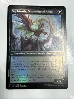 Pack Fresh Sephiroth, Fabled SOLDIER MTG Final Fantasy Foil - Image 2