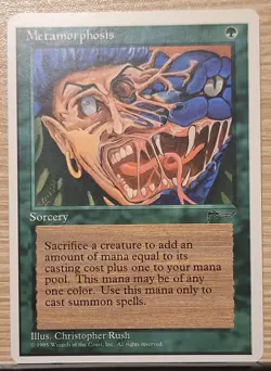 Metamorphosis Chronicles MTG 1995 Magic The Gathering - Image 1
