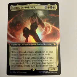 Cloud, Ex-SOLDIER (Extended Art) Commander: Final Fantasy Foil - Image 1
