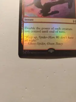 FOIL MTG Double Trouble 0013 Rare Marvel Spider-Man Eternal - Image 5