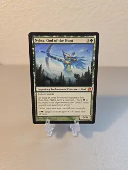MTG Nylea God Of The Hunt LP Theros - Image 1