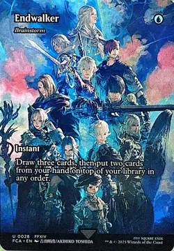 Endwalker - Brainstorm (Showcase) Non- Foil U FINAL FANTASY: Through the Ages 28 - Image 1