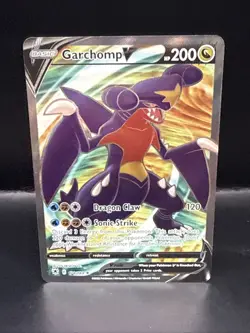 Pokemon Garchomp V 178/189 Astral Radiance Ultra Rare Full Art Holo NM - Image 3
