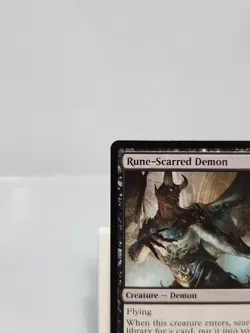 Rune-Scarred Demon #184 Rare Foundations FDN MTG - Image 2