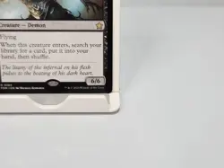 Rune-Scarred Demon #184 Rare Foundations FDN MTG - Image 5