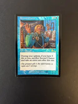FOIL Second Chance | MtG Magic Urza's Legacy | English | Near Mint-Mint (NM-M) - Image 1