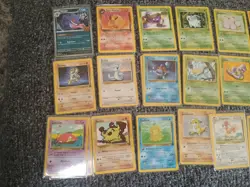Pokemon 47 Card Lot 1999-2000 Release of Vintage Cards, Includes Duplicates READ - Image 3