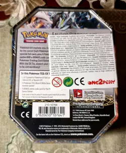 Pokemon Kyurem Spring EX Collector's Tin (2012) - Black and White Booster Packs - Image 2