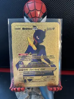 Pokemon TCG Mewtwo GX Gold Foil - Image 1
