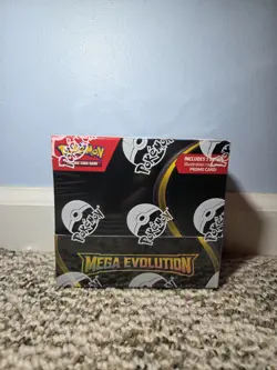 Pokemon TCG Mega Evolution Enhanced Booster Box Sealed With Promo - Image 1