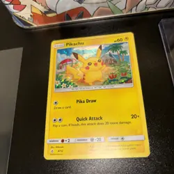 Pikachu - 004/012 Pokemon McDonald's 2018 - Holo Promo ? Damaged - Image 5