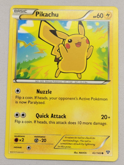 Pikachu 42/146 Pokemon XY Regular LP (1) - Image 1