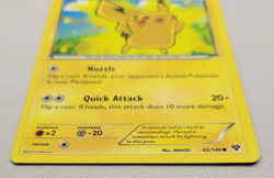 Pikachu 42/146 Pokemon XY Regular LP (1) - Image 3