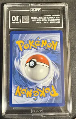 2025 POKEMON SVP EN-SV BLACK STAR PROMO #206 MARNIE'S MORPEKO TAG 10 - Image 2