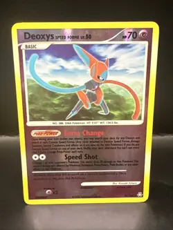 Pokemon Deoxys Speed Forme 26/146 Legends Awakened Reverse Holo - Image 1