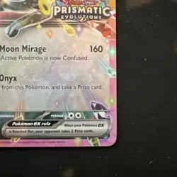 Pokemon Umbreon EX 060/131 Prismatic Evolutions Stamped Surprise Box Promo- MINT - Image 4