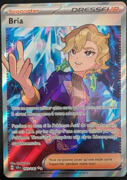 Bria - EV7:Couronne Stellaire - 163/142 - Carte Pokemon Francaise Neuve - Image 1