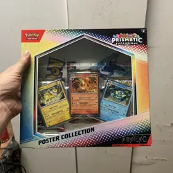 Pokemon TCG: Scarlet & Violet Prismatic Evolutions Poster Collection Box Sealed - Image 1