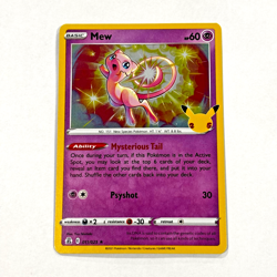 Mew 011/025 Pokemon Celebrations | HOLO RARE | NEAR MINT | US - Image 1