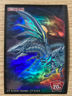 Yugioh Official Blue-Eyes Alternative White Dragon 20th Anniversary sleeves 50 - Image 1