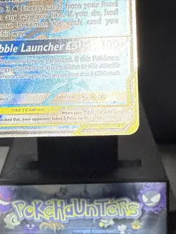 Pokemon Card 214/236 Blastoise & Piplup GX Full Art Holo Cosmic Eclipse LP - Image 5