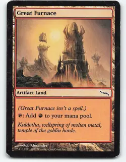 Great Furnace #282 Magic the Gathering Card - Image 1