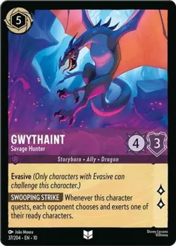 ~ Gwythaint - Savage Hunter ~ NM Cold Foil ~ Whispers in the Well ~ - Image 1