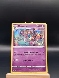 130/264 Dragapult | Rare Holo Pokemon TCG Card Sword & Shield 8 Fusion Strike - Image 1