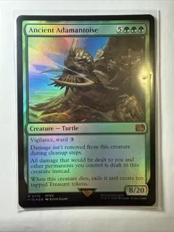 Ancient Adamantoise #172 FOIL Magic The Gathering Final Fantasy 0172 - Image 1