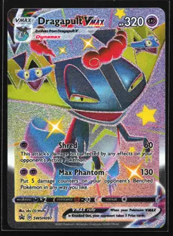Dragapult VMAX SWSH097 Sword & Shield Black Star Promo Pokemon Card - Image 1