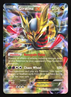 Giratina EX 57/98 XY - Ancient Origins Ultra Rare Pokemon Card - Image 1