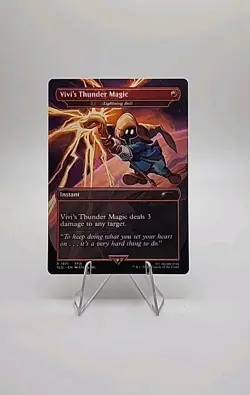 Magic the Gathering Secret Lair Final Fantasy #1871 VIVI'S THUNDER MAGIC - Image 1