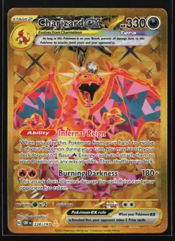 Charizard ex 228/197 Obsidian Flames Gold Hyper Rare Pokemon Card - Image 1
