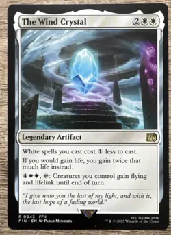 The Wind Crystal - Final Fantasy - MTG - Free Postage - Image 1